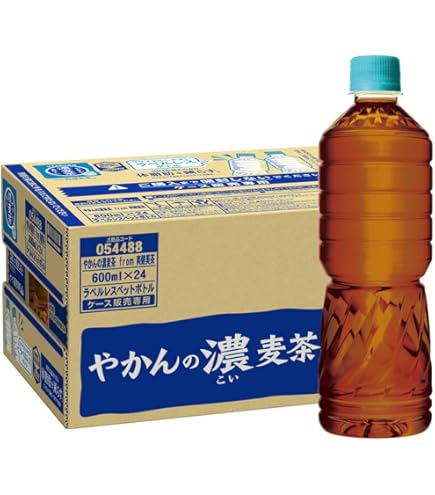 Amazon.co.jp: コカ・コーラ やかんの麦茶 from 爽健美茶 ラベルレス